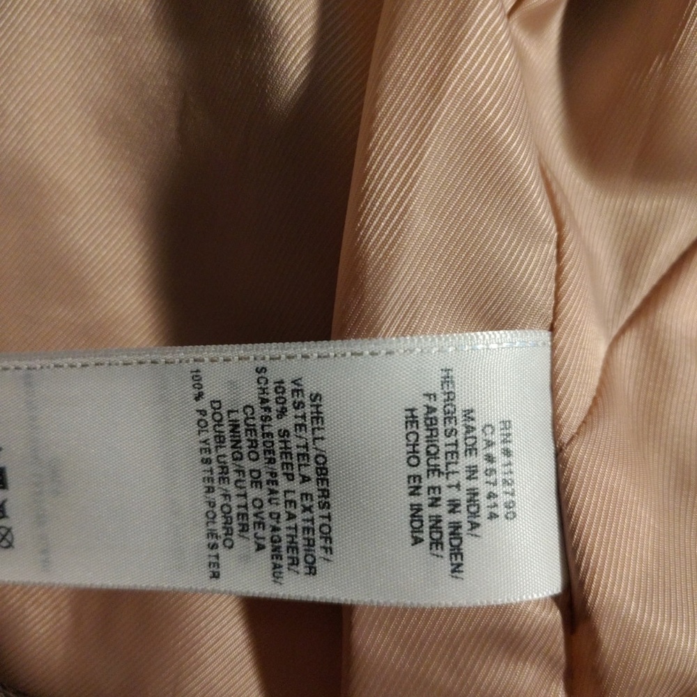 True Religion Rose Gold Metallic Women's Jacket - Picture 6 of 6